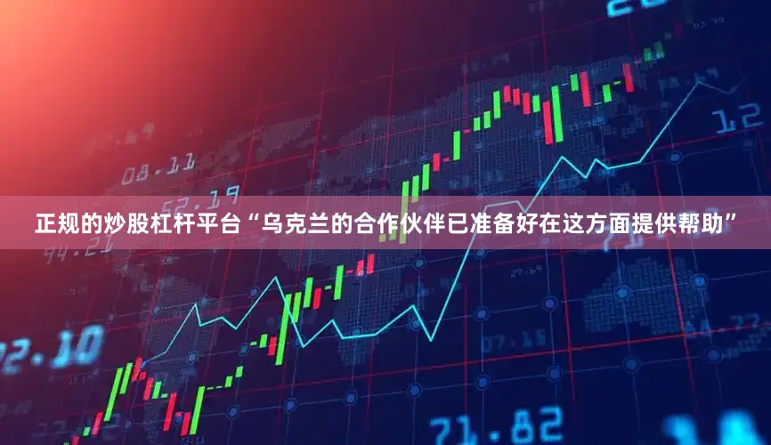 正规的炒股杠杆平台“乌克兰的合作伙伴已准备好在这方面提供帮助”